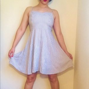 Striped Blue Sundress